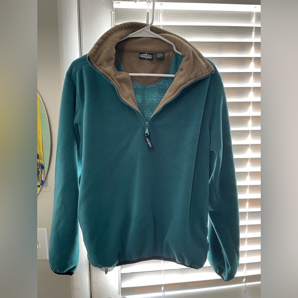 White Sierra Quarter Zip Jacket